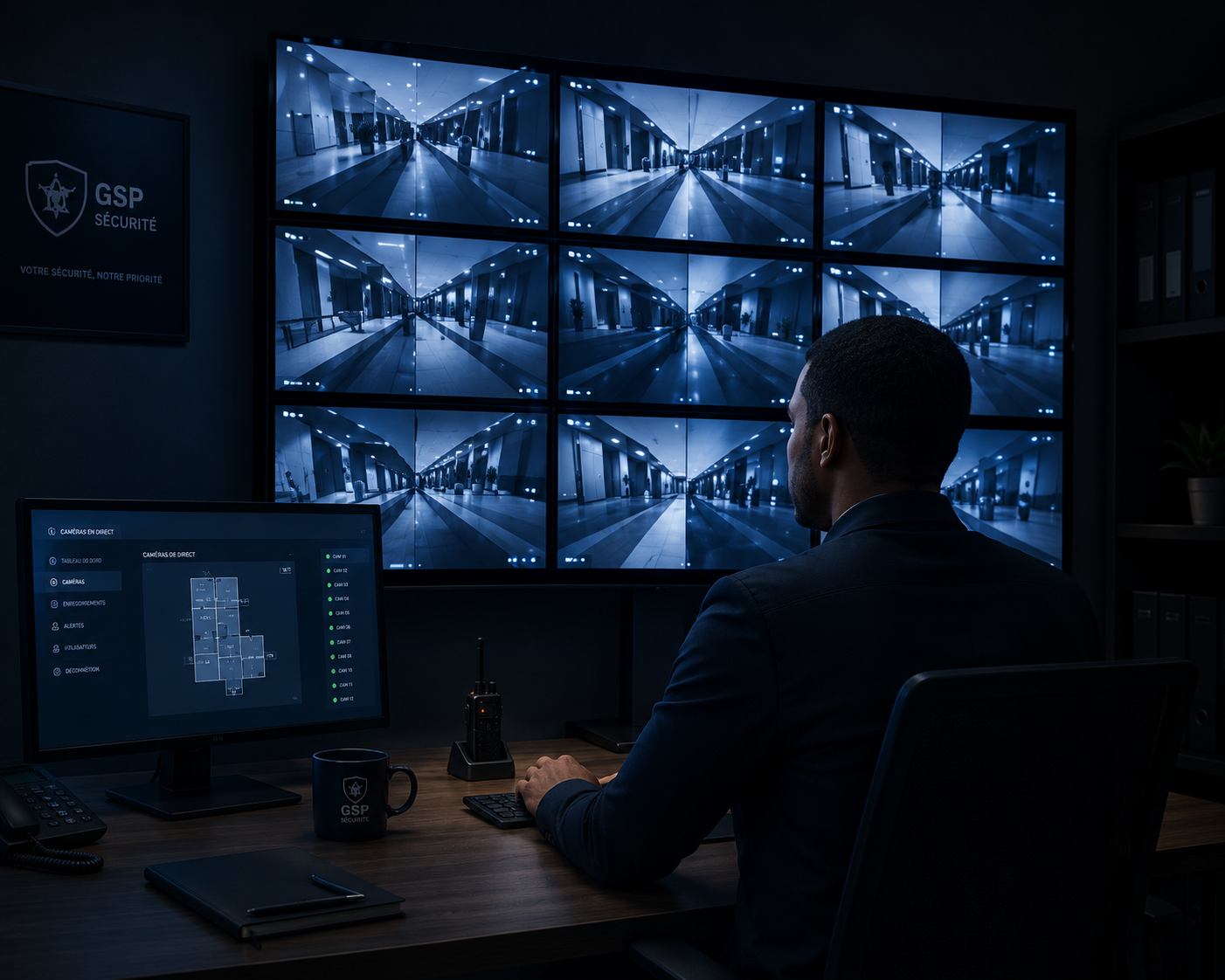 Surveillance 24h/24